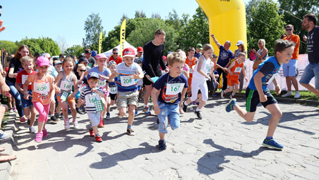 Olimpinę dieną sportuoti galėjo visi norintys Olimpinę dieną sportuoti galėjo visi norintys