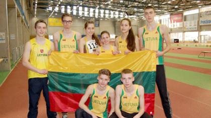 Lengvaatlečiai iš Estijos grįžo su medaliais