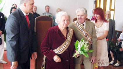 Po 65 me­tų – geležinės vestuvės